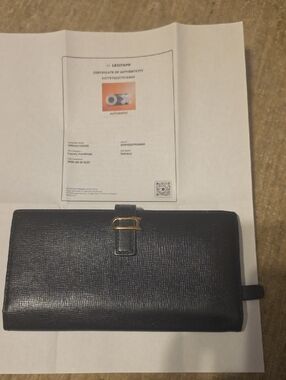 Delvaux Leonce Ling Wallet with COI